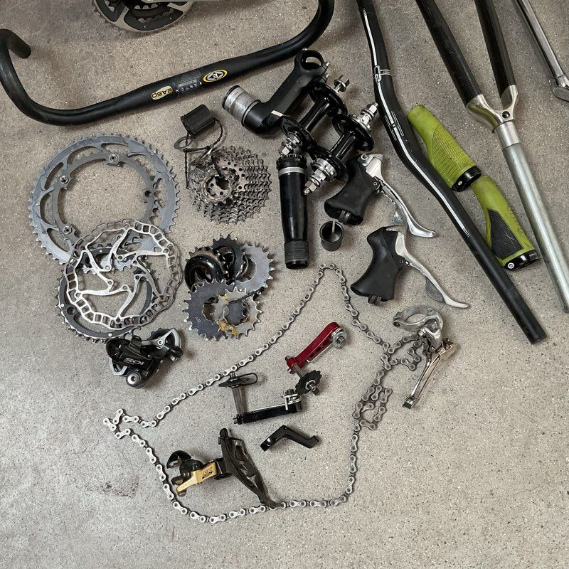 CANNONDALE FLASH 29 Bike Frame, Racing Ralph Tire, American Classic Wheel, Parts