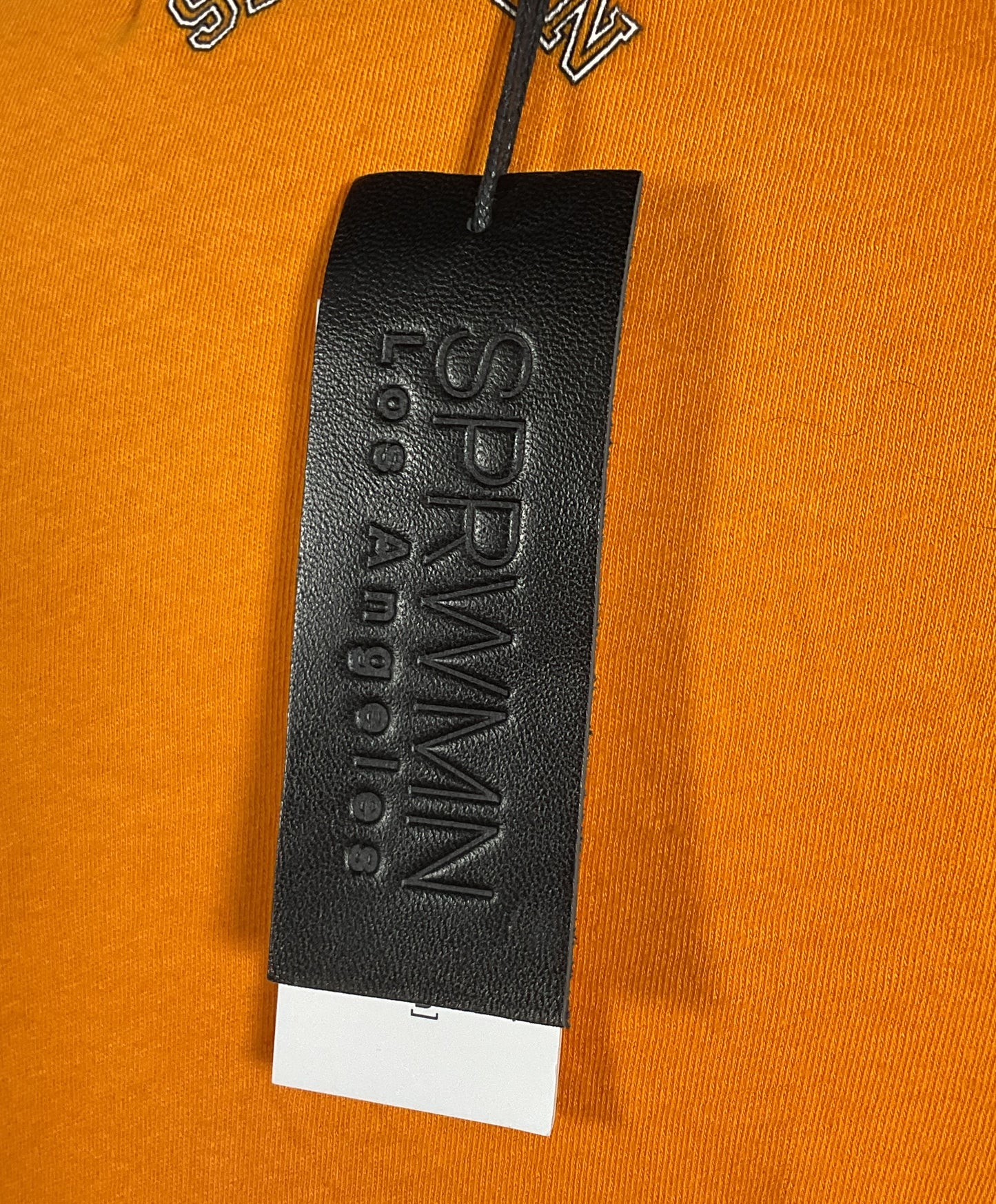 SPRWMN Cotton Baby Tee Orange S