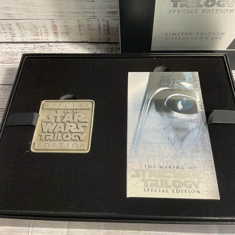 NOB 1997 Star Wars Trilogy Special Edition Limited Edition Collector VHS Box Set