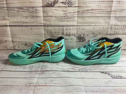 Puma LaMelo Ball MB.02 Aqua Sneaker Shoe Men 13