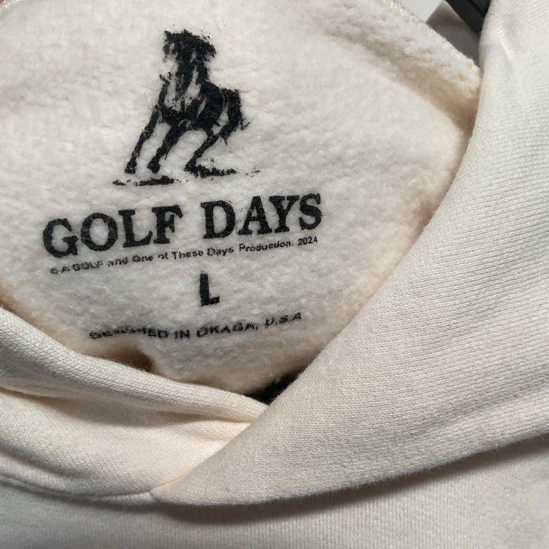 Tyler The Creator Golf Days White Austin City Limits ACL Texas Hoodie Size L 3/3