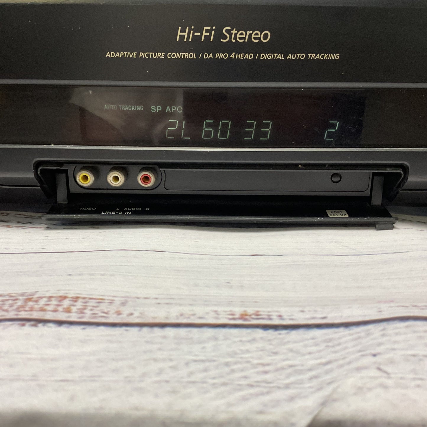 Sony SLV-790HF DA Pro 4Head HiFi VCR Stereo Turns on seems to work