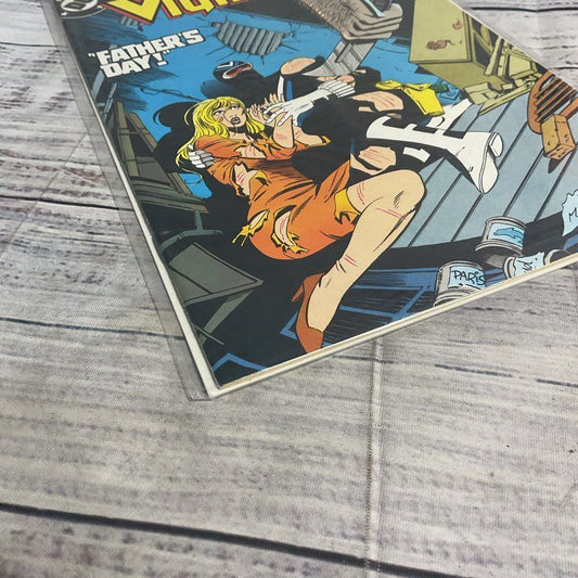 Lot Of 2 Vtg. Vigilante #17-18 Dc Comics Alan Moore 1984 Ungraded