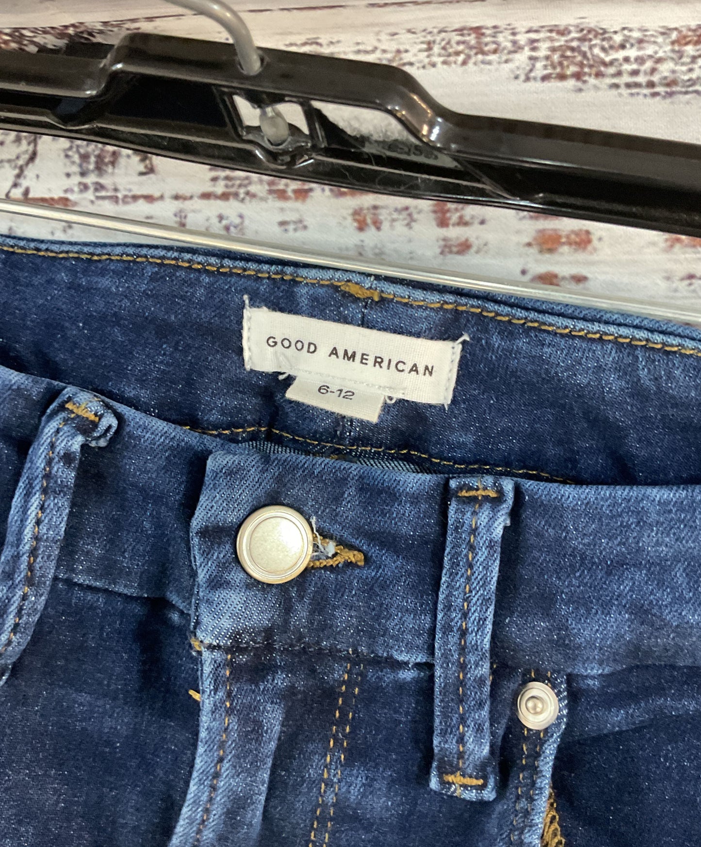 Women's Good American Blue Straight leg Jeans Size 6-12