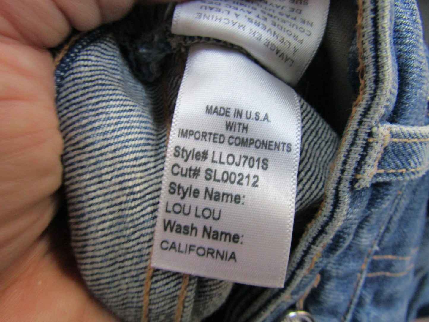 Slvrlake Lou Lou Women's California Blue Denim Jeans Size 29