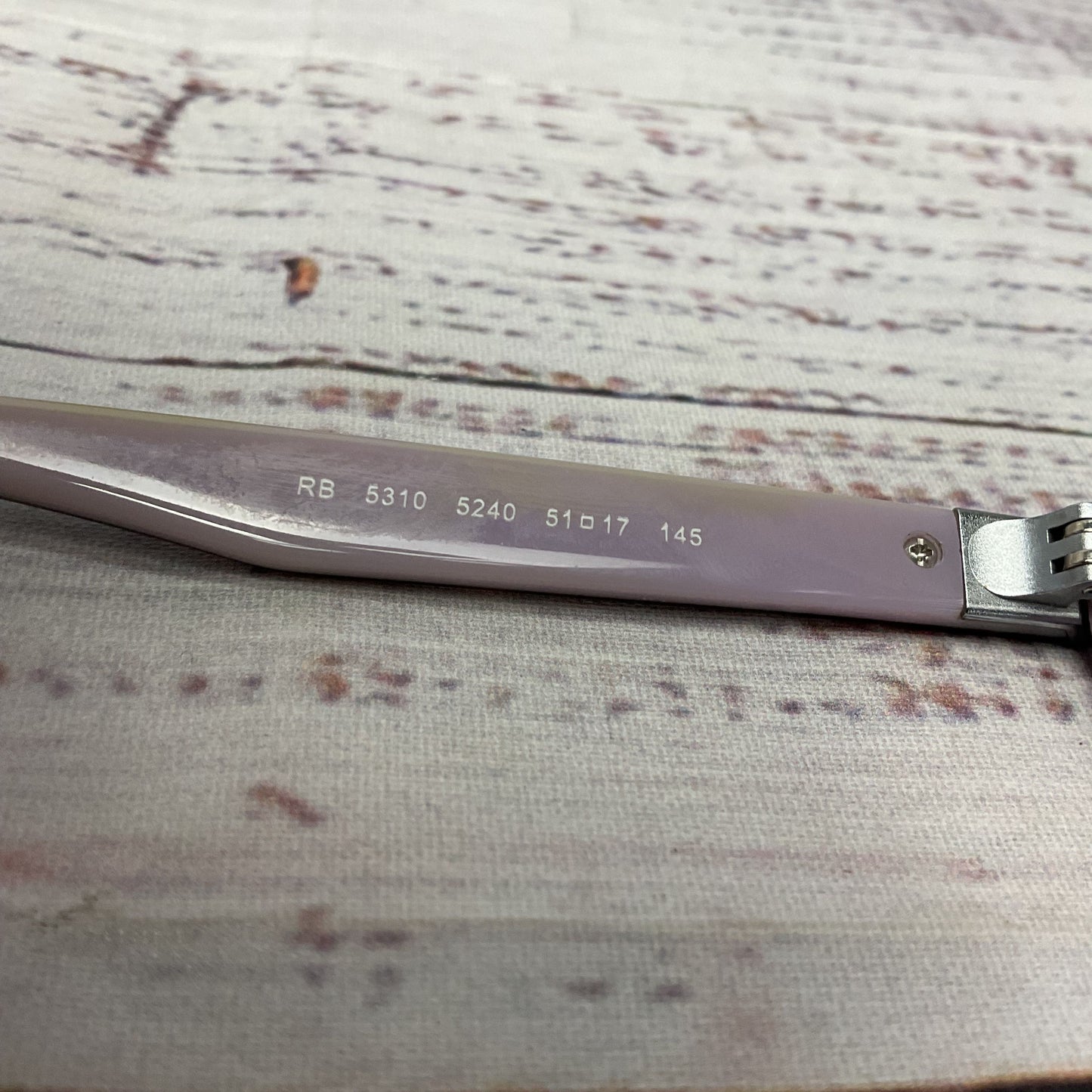 Ray Bans 5310 5238 Tortoise Shell Eyeglasses 51-17-145 Frames and Case Only