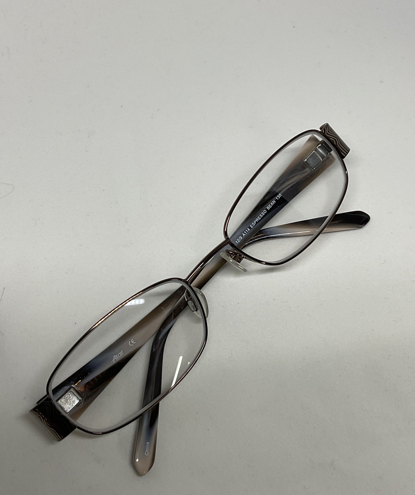 Altaire A114 Espresso Dean 130 Eyeglasses Frames Only
