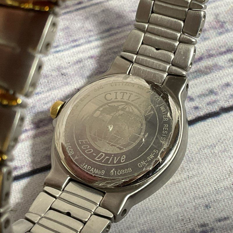 NEW CITIZEN Solar Tech B230-H18008 Women's Two Tone Watch- WORKS!!!