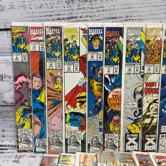 X-Men Marvel 8 34 Comic Book Lot Of 21 Issues