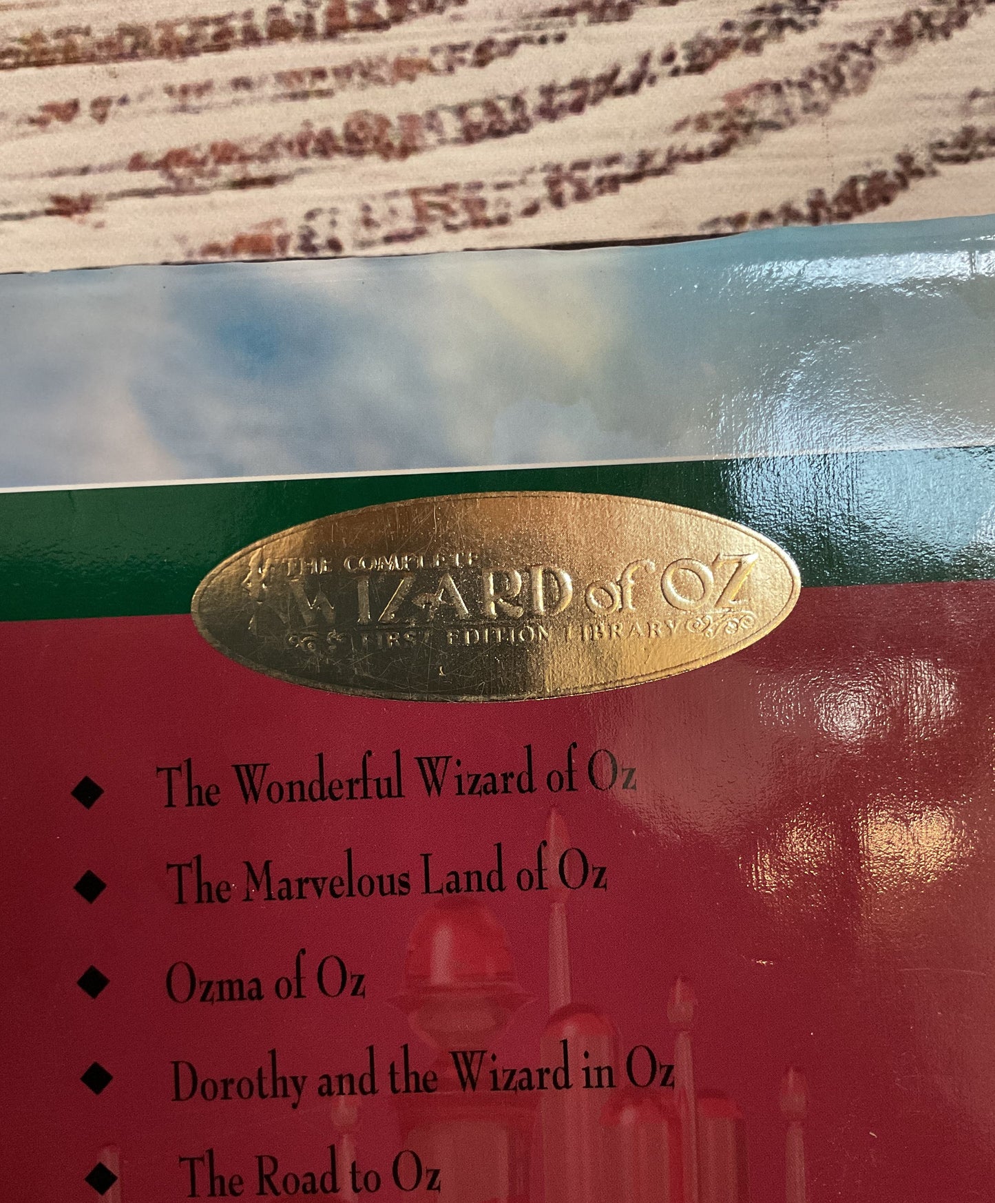 Bradford Exchange The Marvelous Land of Oz by L. Frank Baum