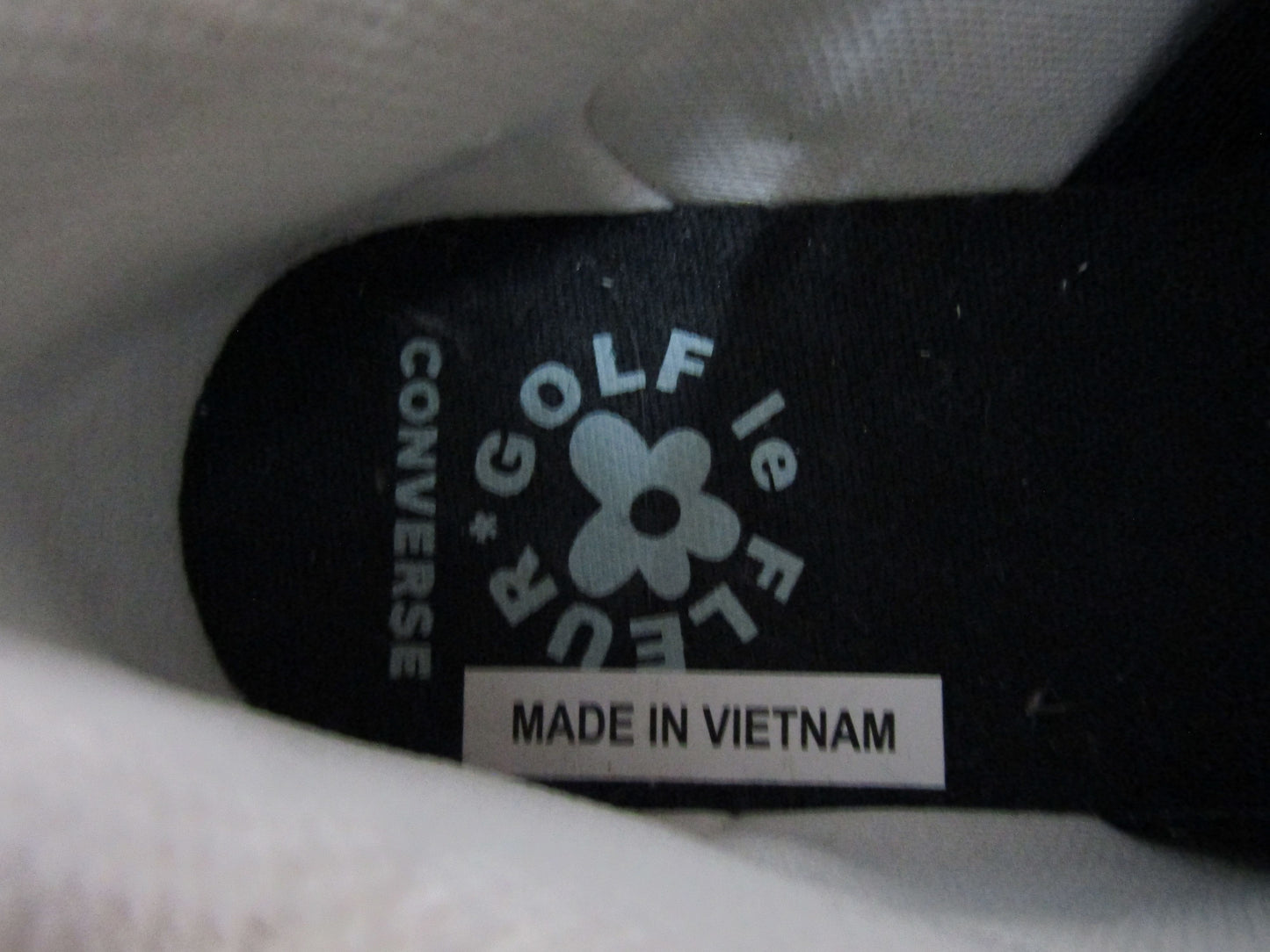 Converse x Golf le Fleur Gianno Ox Vintage White Women's Sneakers Size 5.5