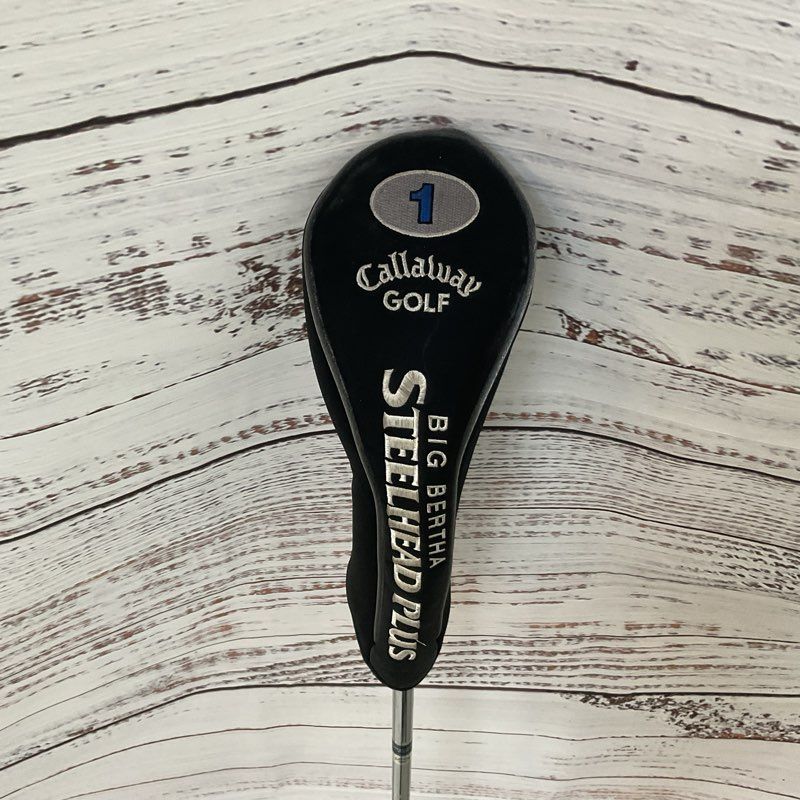 Callaway Big Bertha Steelhead Plus 10 Degree RH Driver w/ Leather Cover