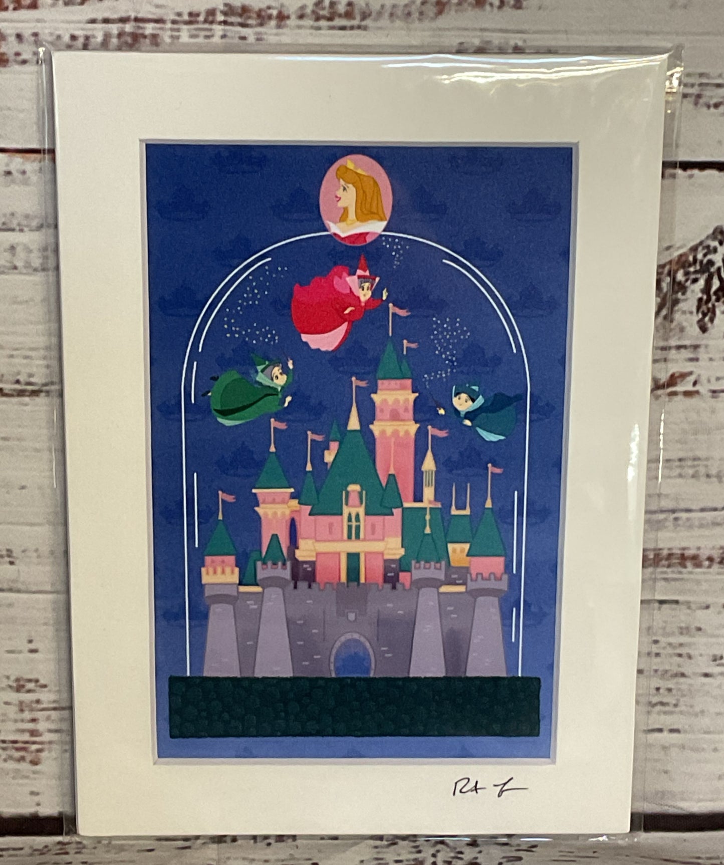 Disney Parks Fantasyland Wonderland Sleeping Beauty Prints by Robert Fisher