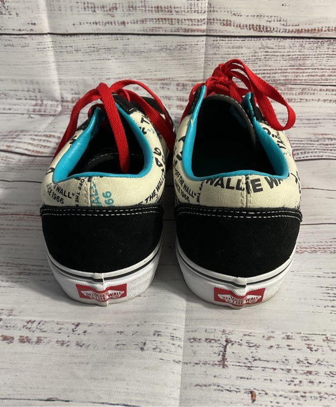 Vans Old Skool OTW Flame Off the Wall Shoes Men's 9.5 Women's 11