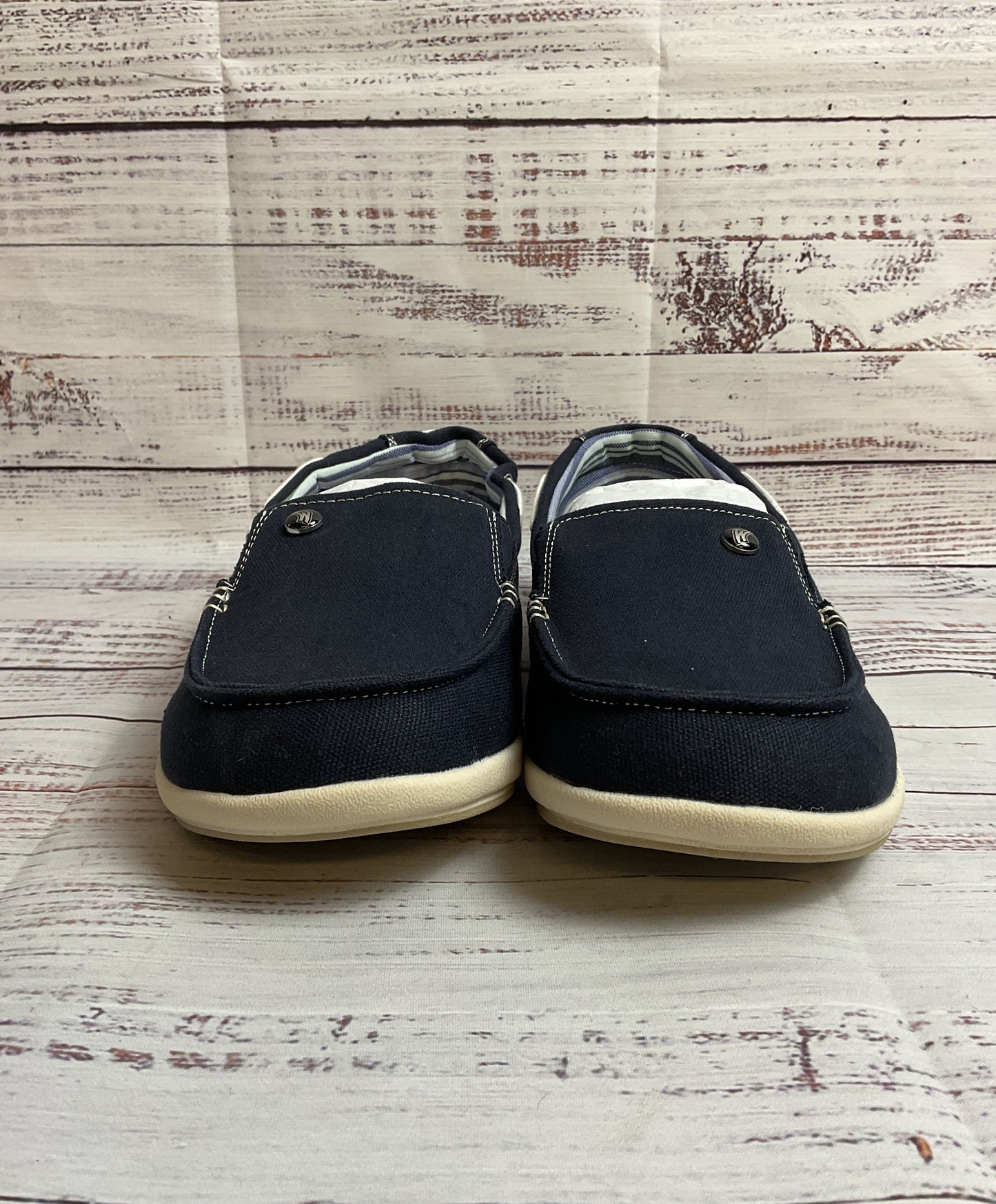 Walk Hero Navy Blue Slip-On Casual Shoe Comfort and Support Women 10