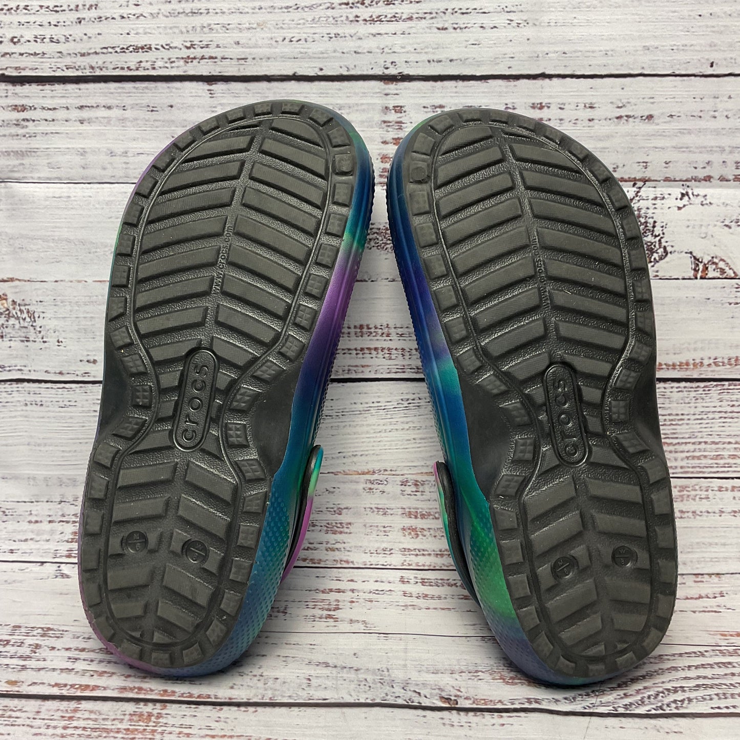 Crocs Galaxy Multi Colored Lined Shoe Slip On Unisex Adults 6M 8W