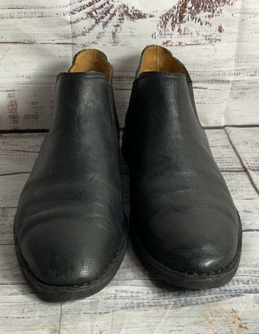 Trask Leather Allison Ankle Chelsea Boots Black 7.5