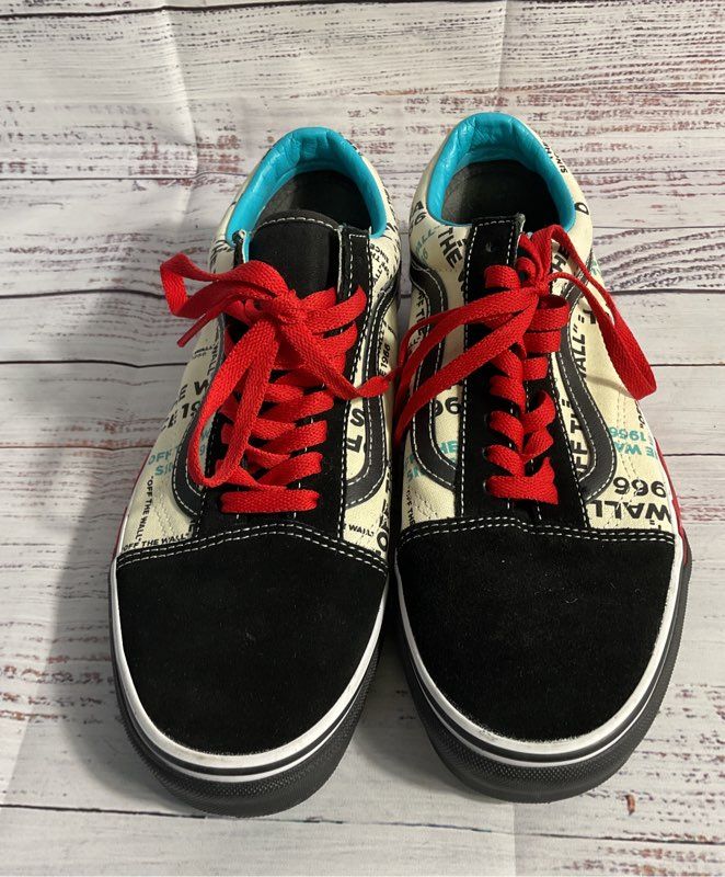 Vans Old Skool OTW Flame Off the Wall Shoes Men's 9.5 Women's 11