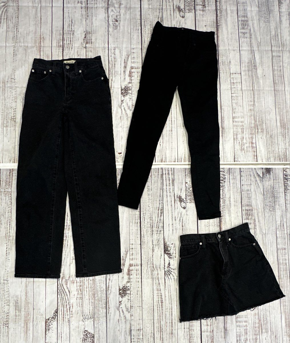 Madewell 9 pieces Bundle/Lot - Size XXS-XS, 23"/24" Denim & sweaters