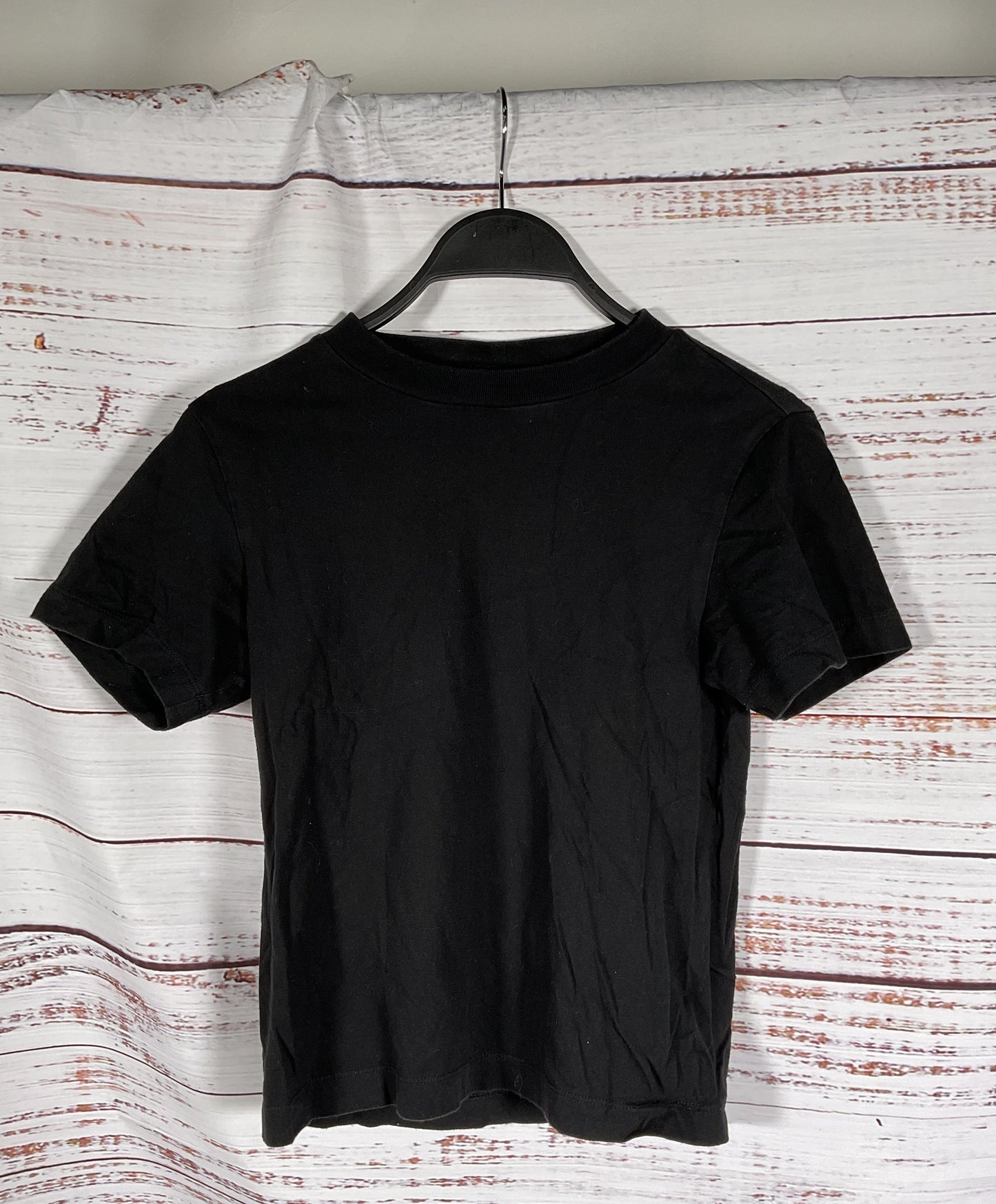 Y-3 Adidas Yohji Yamamoto Black Kids T-shirt - Size XS
