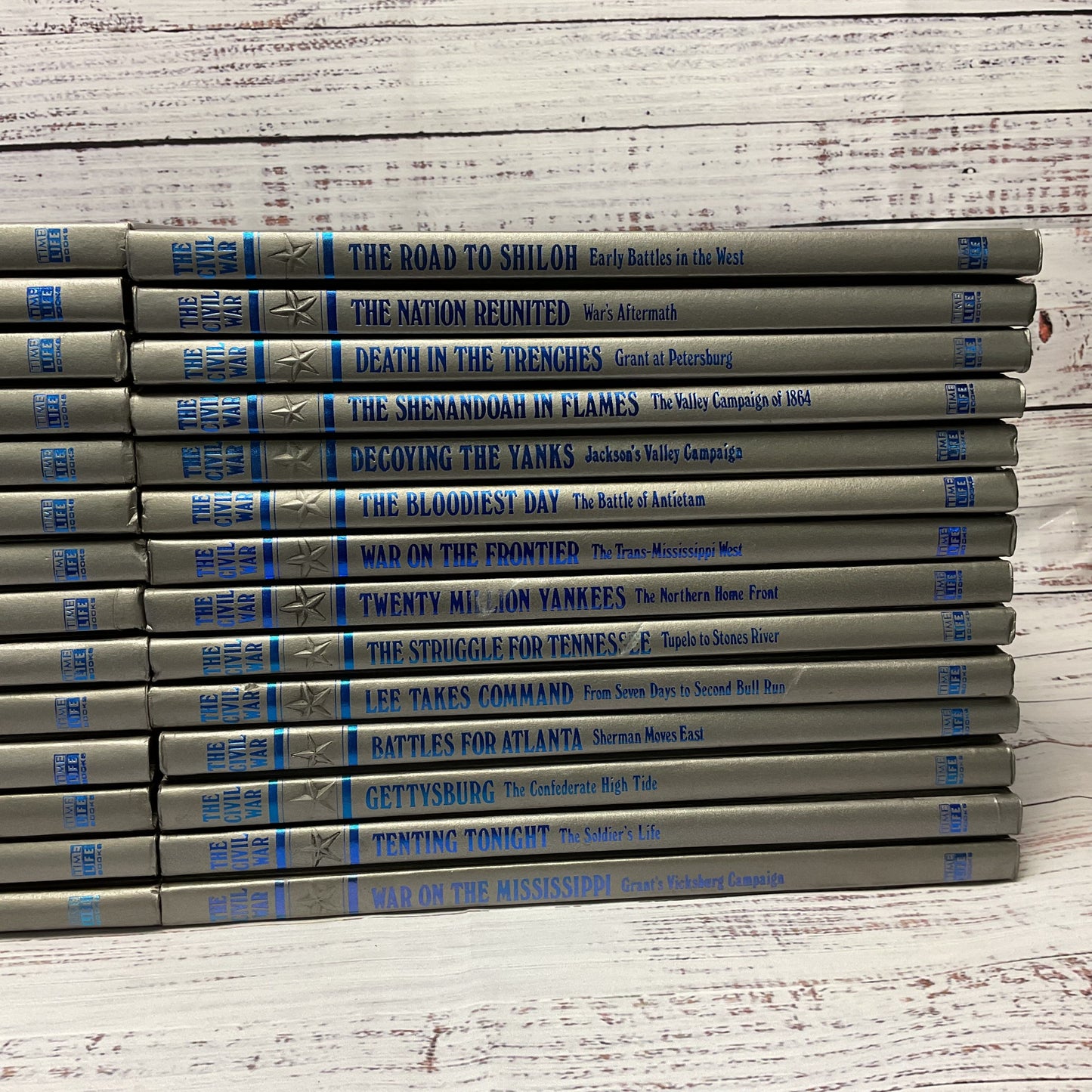 Time Life Books Civil War 28 Volumes Hard Cover Books Set Complete 1984