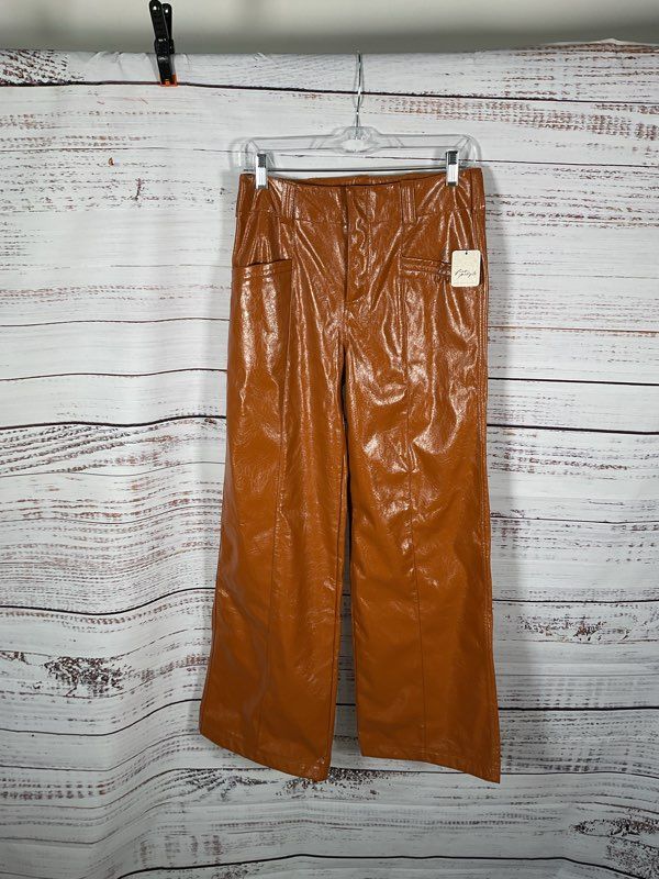 NWT Free People Star Crossed Lovers Straight In Twin Flame Pants Size 2 US/ 6 UK