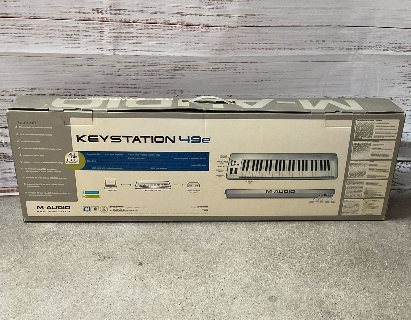 M Audio Keystation 49e Mobile USB Midi Controller