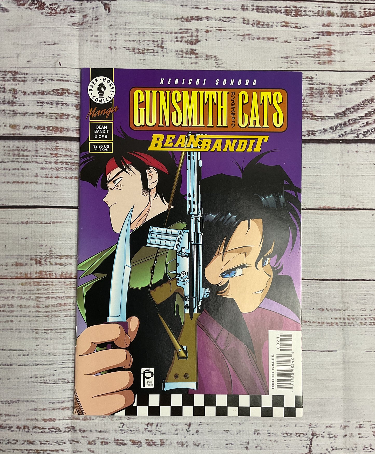 1999 Gunsmith Cats: Bean Bandit: Kenichi Sonoda Vol #1-5 of 9 Dark Horse Comics