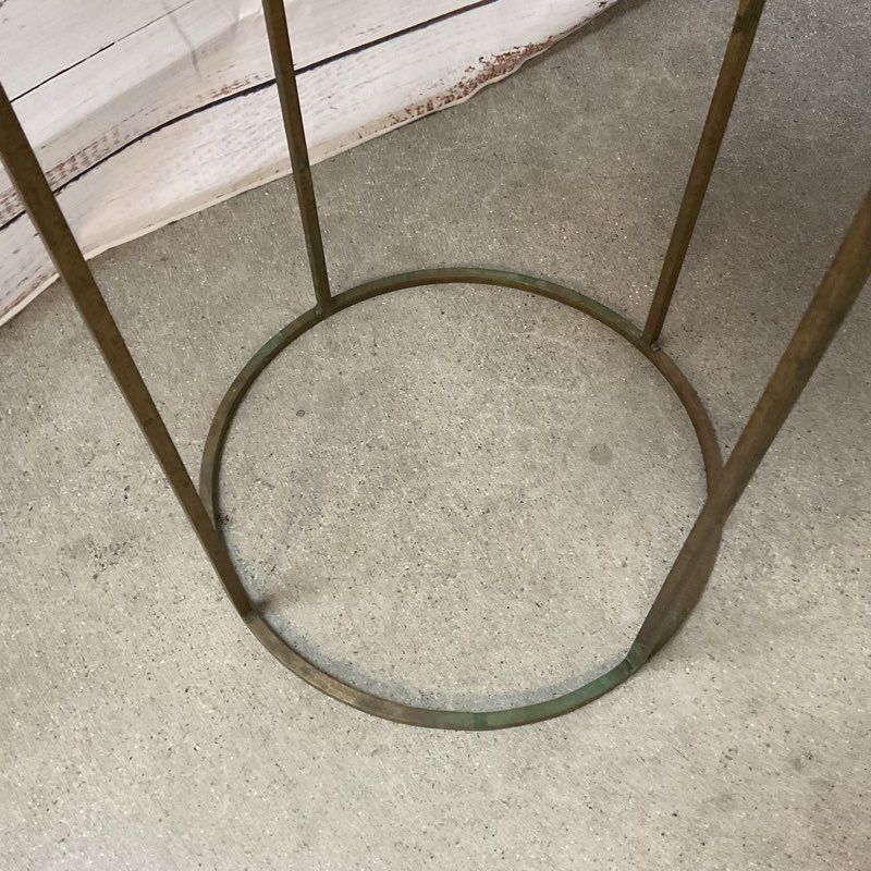 VTG Replogle World Classics 12" Globe In 28" Brass Stand Paul McCobb MCM