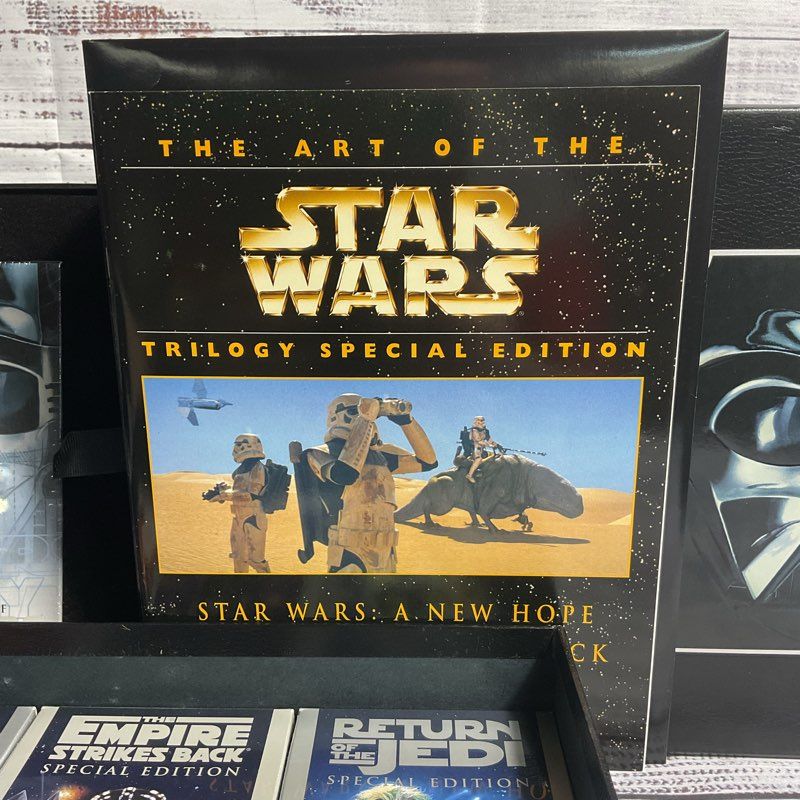 NOB 1997 Star Wars Trilogy Special Edition Limited Edition Collector VHS Box Set