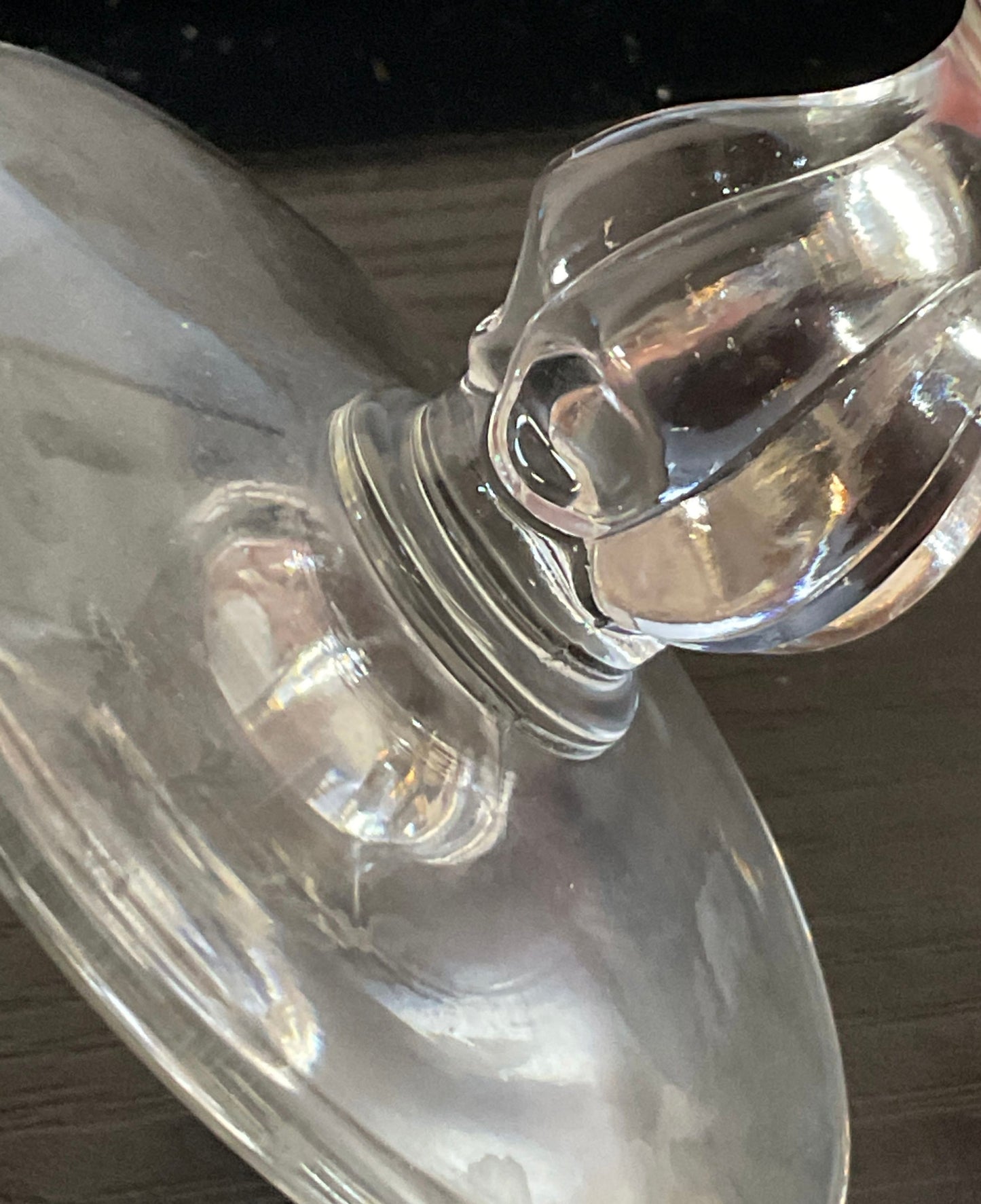 Libby Vintage Glass Goblets Set Of 5