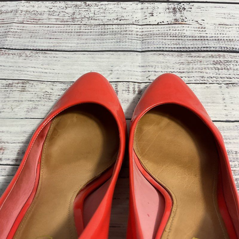 Coach Nala Patent Leather Coral Pump Heel Women's Size 8