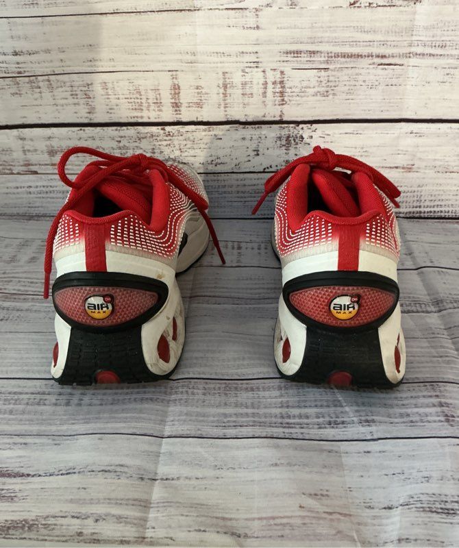Men's Nike Air Max dn Red Sneakers Size 10
