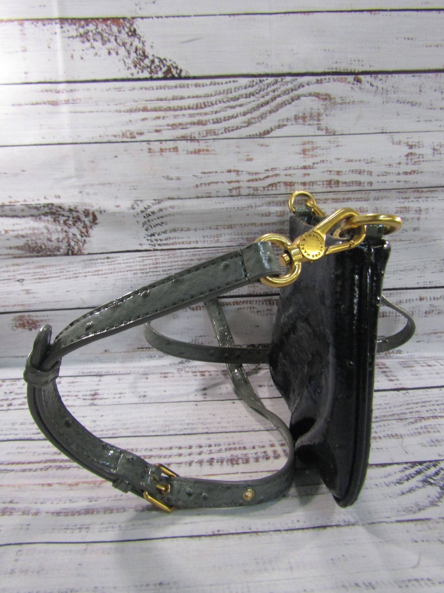 Marc by Marc Jacobs Women's Faux Ostrich Embossed Crossbody Bag