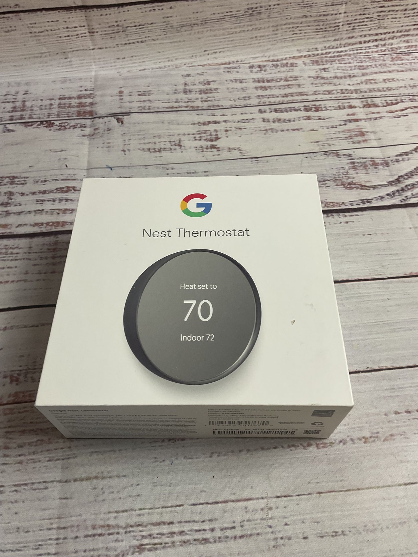Google Nest Thermostat Open Box