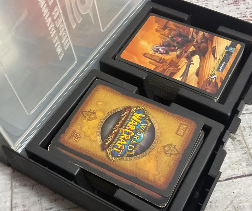 World of Warcraft TCG Drums of War PVP Battle Deck Trading Cards