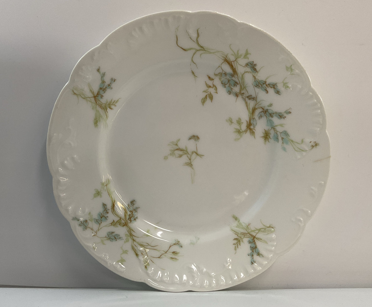 Vintage Haviland & Co. Schleiger 245 Floral Dessert Plate Made in Limoges France