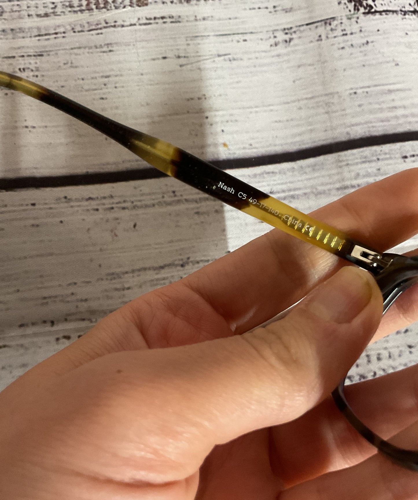 Felix Gray Nash C5 49-17 140 Tortoise Eyeglasses Frame