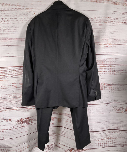 Boss Hugo Boss Super 100 Virgin Wool Suit Set Dark Gray 40R 40R/30