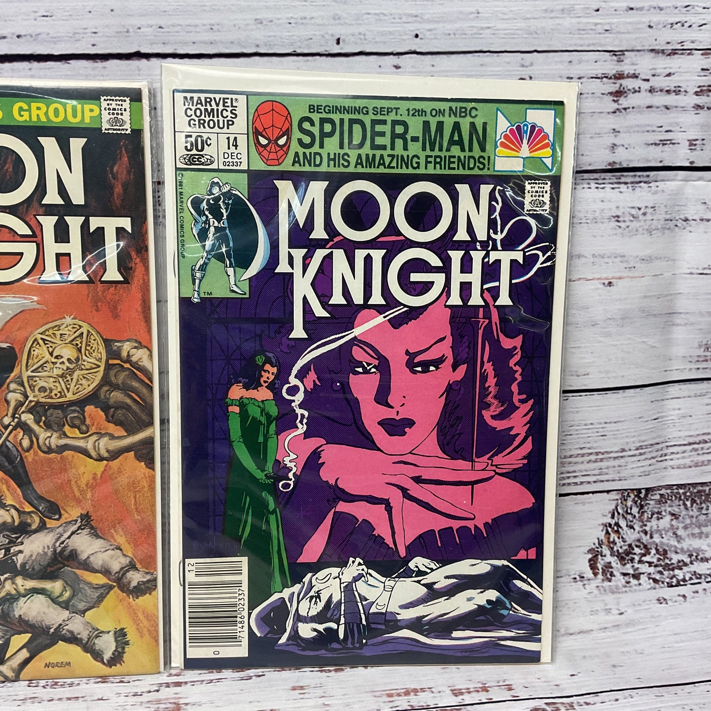 Moon Knight #1 Facsimile, 6, 14 Marvel Comic Book
