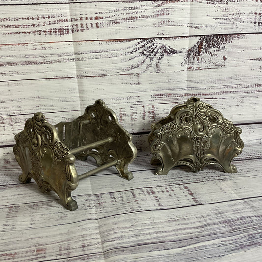 Set of 2 VTG. GODINGER Repousse Knife And Napking Holders
