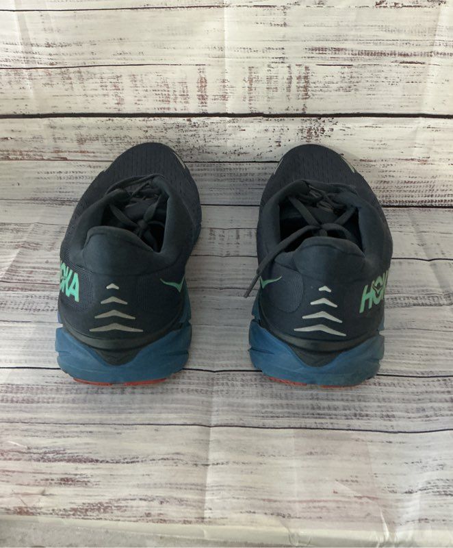 Men's Hoka One Clifton 8 Blue Running Shoe Size 11.5