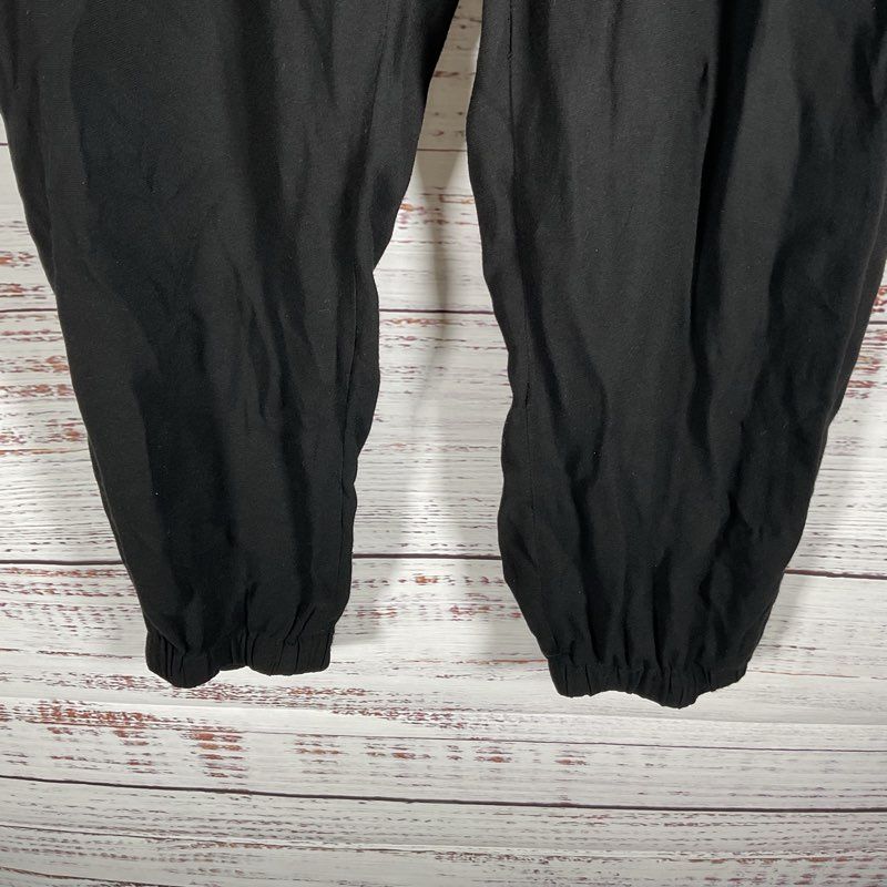 Helmut Lang Flash Black Silk Blend Drape Pants Pants - Size M MSRP $265