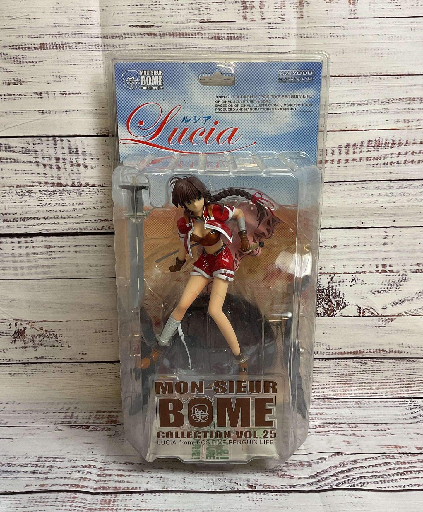 Kaiyodo Mon-Sieur Bome Collection Vol.25 Lucia From Positive Penguin Life NIB