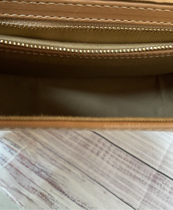 Women's A.P.C. Tan Leather Crossbody Handbag