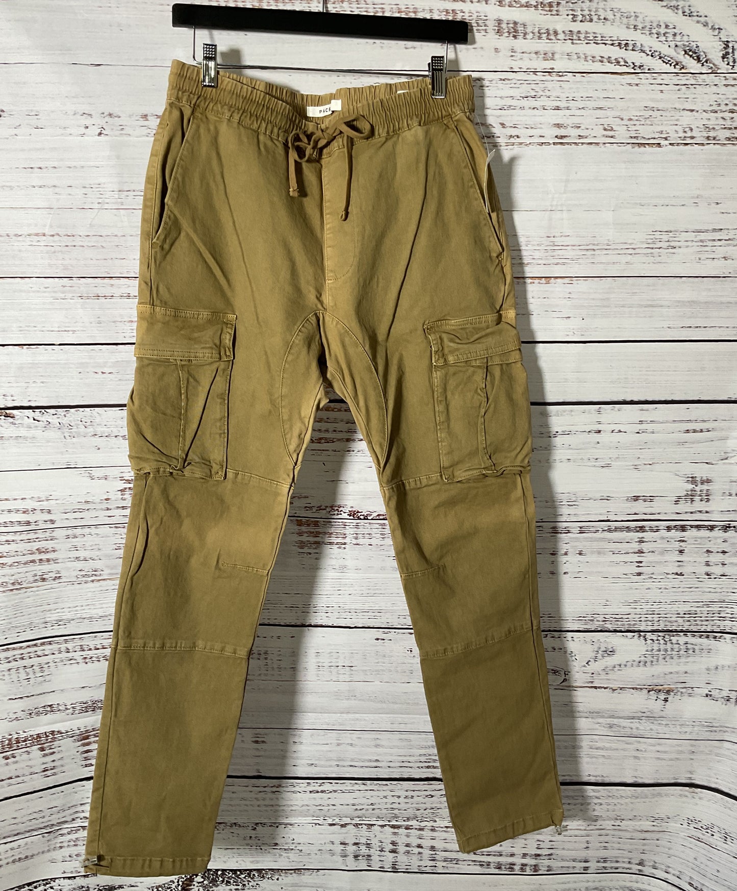 NWT Men's Pacsun Khaki Pull on Cargo Pants Size M