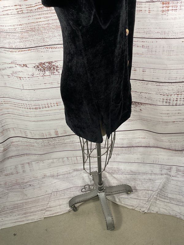 Margaret O'Leary Women's Rayon Black Buttoned Sweater Size L