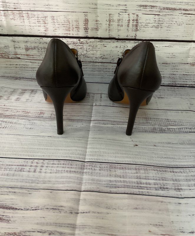 Women's Coach Seneca Brown Booties Size 7