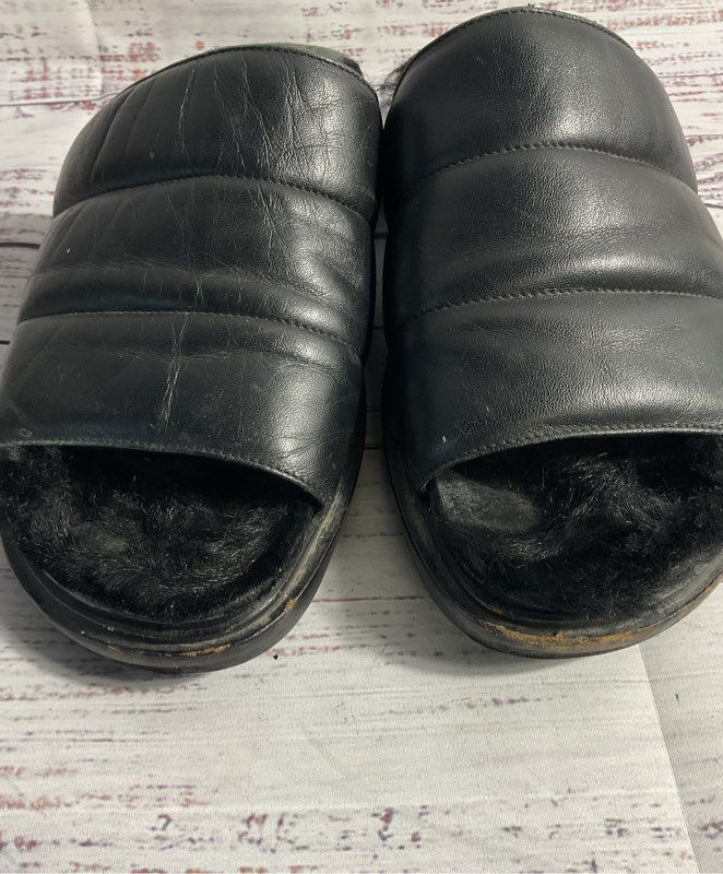 Marni Black Slide Sandal Women 9.5-10