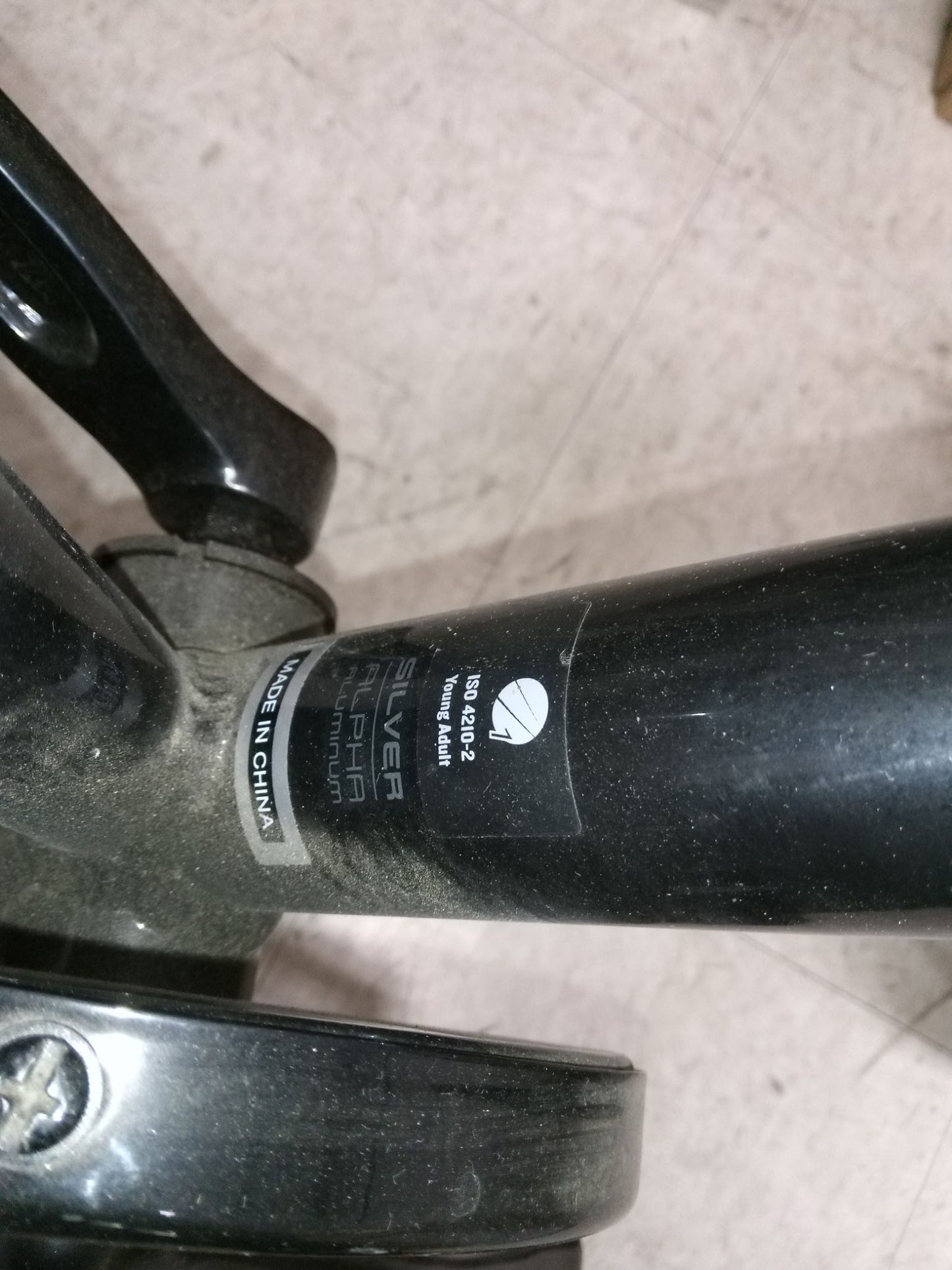 TREK Silver Alpha Aluminum ISO 4210-02 Black Young Adult Bike- PICKUP 90025